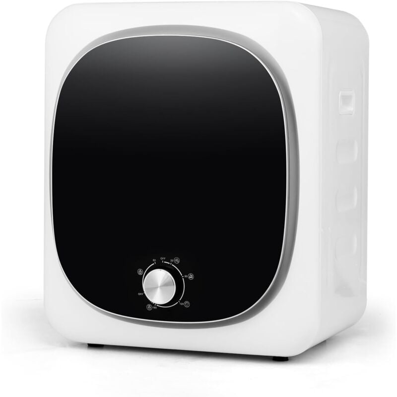 Sèche-Linge 800W, Sèche Linge Pompe à Chaleur 5 Programmes, Protection Contre Surchauffe et Filtration Multiple, Sèche-Linge Électrique 4KG pour