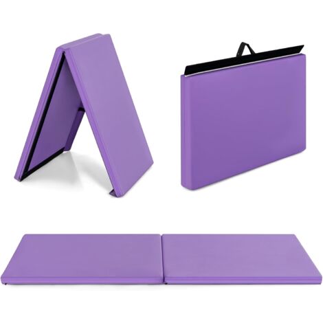 GOPLUS Set di 3 Pezzi 1 Tavolo e 2 Panche, Legno di Abete, Struttura in Metallo, Tavolo da Birra Portatile e Pieghevole, per Patio, Terrazza, Giardino, Picnic, Interno ed Esterno, Portata 300 kg