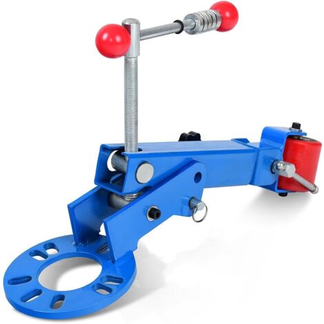 GOPLUS Strumento di Rotolamento Parafango, Strumento di Riparazione Standard e Professionale per Parafanghi con Braccio Regolabile, Strumento di Svasatura Rotativo a 180° per Auto/Veicolo/Officina
