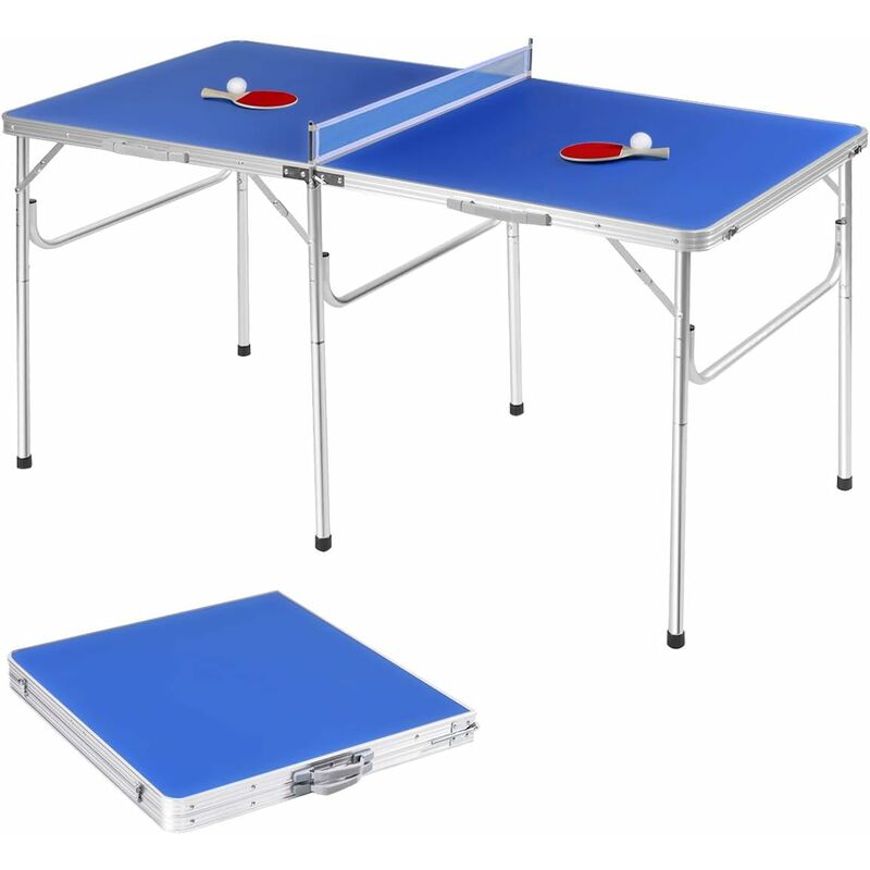 Housse noire de table de ping pong pour table repliée PONGORI