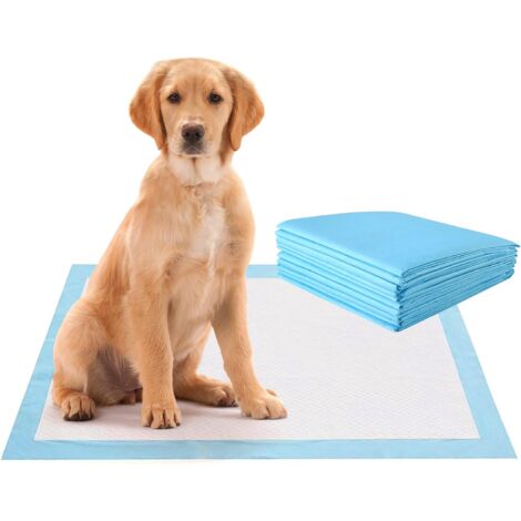 GOPLUS Tappetini Igienici per Cani e Gatti, Tappetini Igienici Assorbenti per Animali Domestici, Traverse Antiodore e Anti Perdite, Morbidi e Traspiranti (75x75 cm (150 Pezzi))