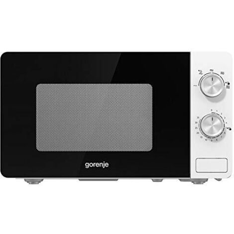 Gorenje MO20E1W Fuori range Solo microonde 20 L 800 W Acciaio inossidabile, Bianco