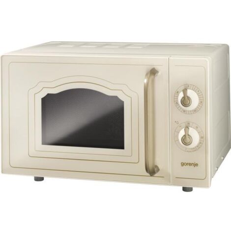 Gorenje MO4250CLI Microonde con Grill Superficie Piana 20 L 700 W, Colore Avorio