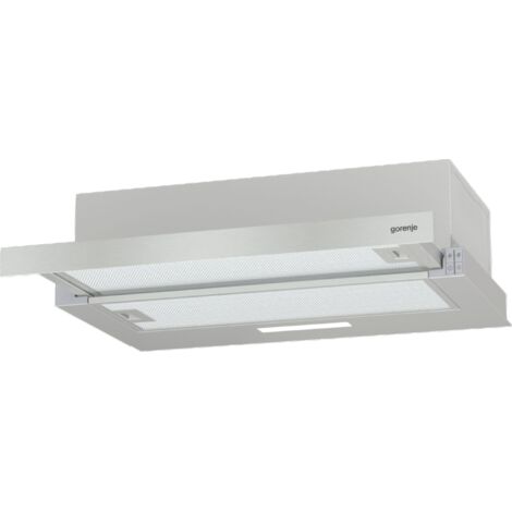 Gorenje TH62E3X Einbau-Dunstabzugshaube aus Edelstahl 350 m³/h C