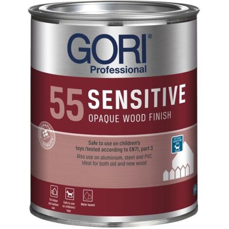 GORI 55 SENSITIVE - 707 MARRONE ROSSO 2,5 l - Vernice e smalto coprente a base d'acqua
