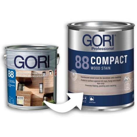 Gori 88-9900 INCOLORE 5 l - Finitura trasparente per tutti i legni esterni