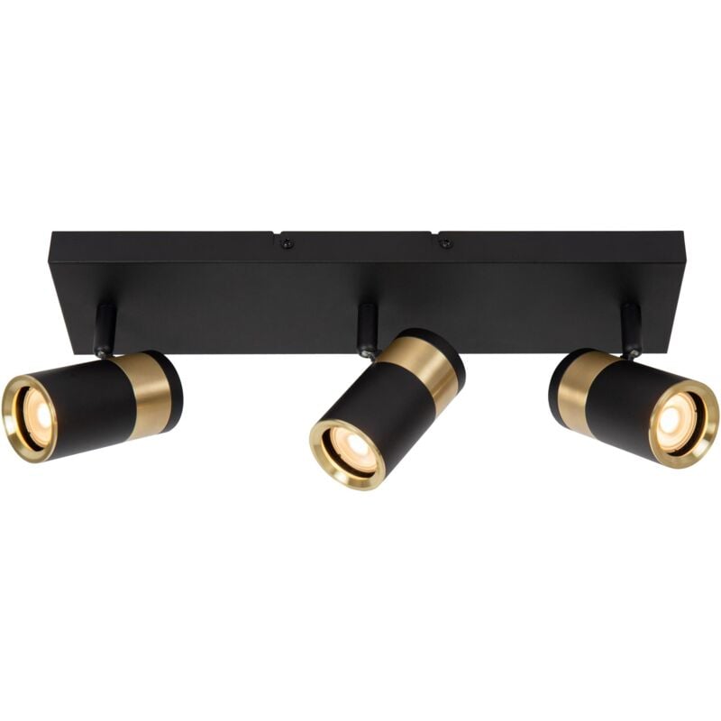 GORIK Spot plafond-Noir-3xGU10