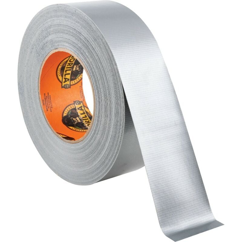 3044901 Silve Cloth Tape - 48mm x 32m - Silver - Gorilla