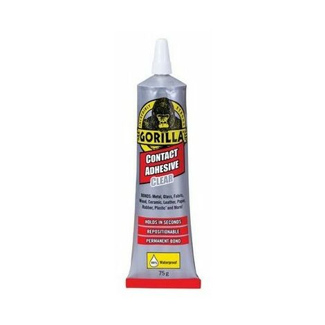 Gorilla Glue 2144001 Contact Adhesive Clear 75g