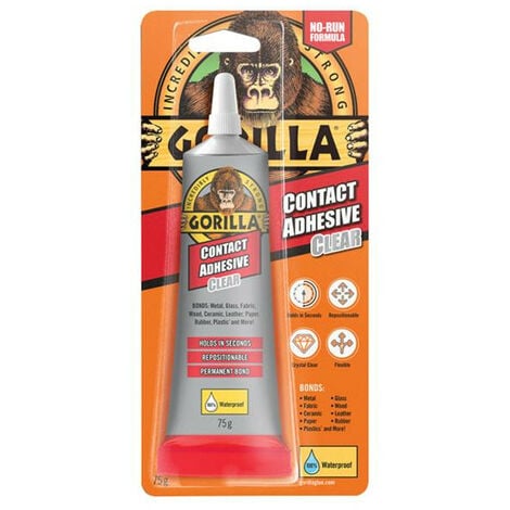 Gorilla Glue GRGCAC75 Contact Adhesive Clear 75g