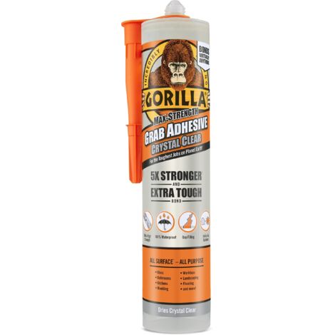 Gorilla Heavy-Duty Grab Adhesive Clear 270ml