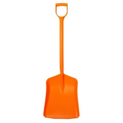 Gorilla Shovel Orange - Lightweight Polypropylene Design