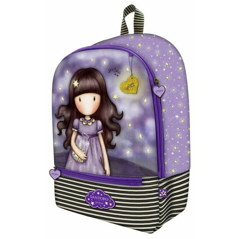 

Gorjuss Mochila Escolar Gorjuss Catch a Falling Star Morado