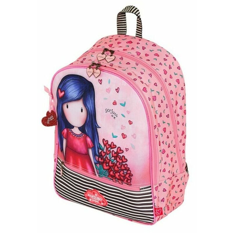 

Gorjuss Mochila Escolar Gorjuss Love Grows Rosa
