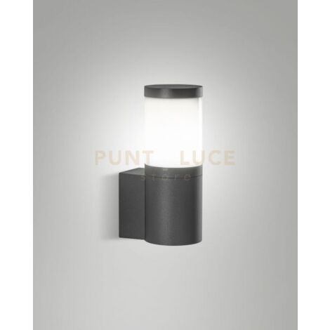 GORLA APPLIQUE GRIGIO SCURO PER ESTERNO ATTACCO E27 IP54