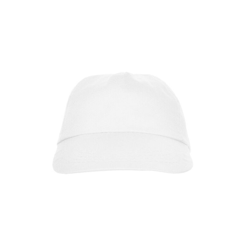 

Gorra 5 paneles. 2 agujeros de ventilación BASICA GO7000 (25 unds) | Blanco - UNICA