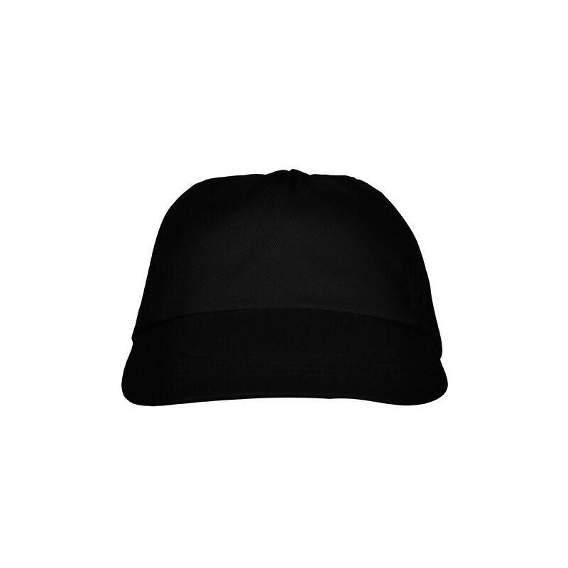 

Gorra 5 paneles. 2 agujeros de ventilación BASICA GO7000 (25 unds) | Negro - UNICA
