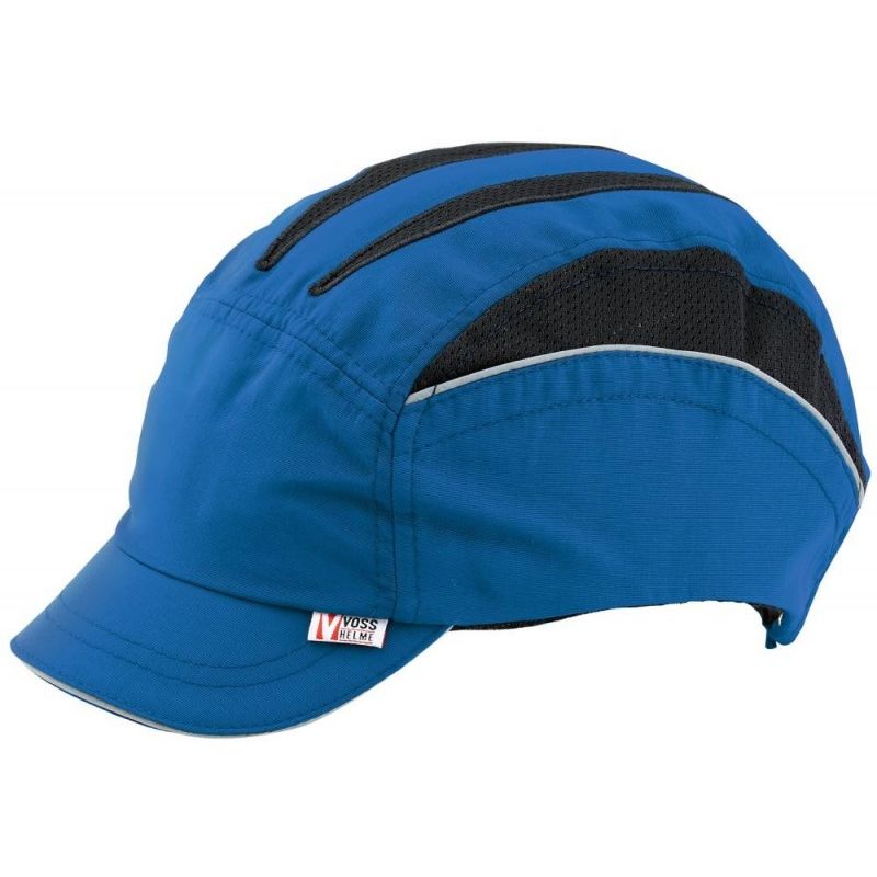 

Gorra antigolpes VOSS-Cap neo azul