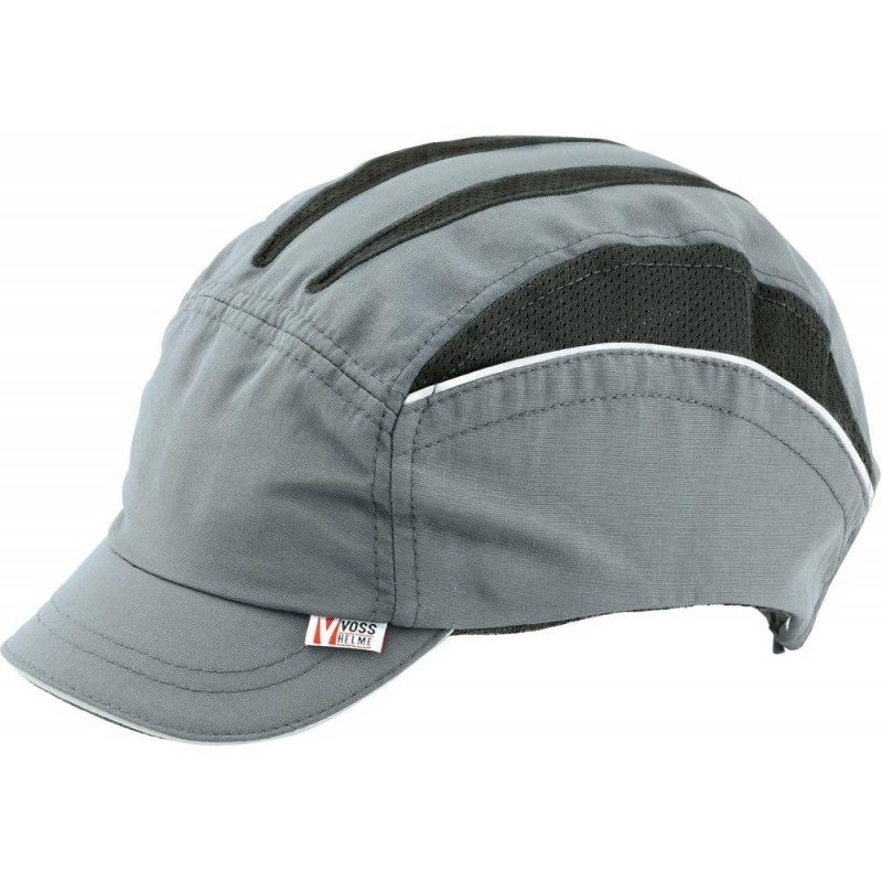 

Gorra antigolpes VOSS-Cap neo gris plata