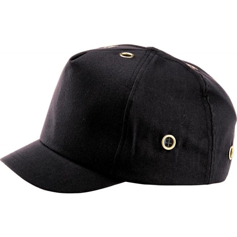 

Gorra antigolpes VOSS-Cap short, negro