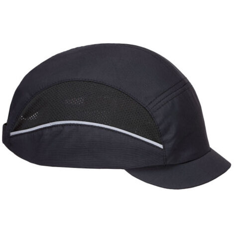 Gorra contra golpes con visera micro 2,5 cm AirTech Micro Peak PS69  Negro