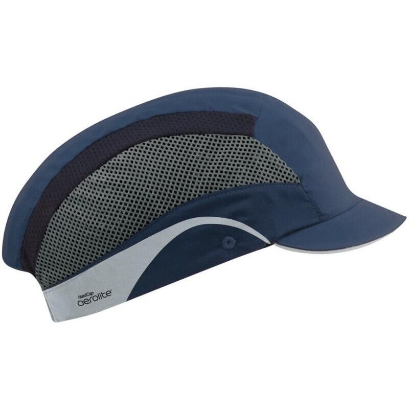 JSP - Gorra de seguridad Hardcap Aerolite micro visor - 2,5cm Azul marino