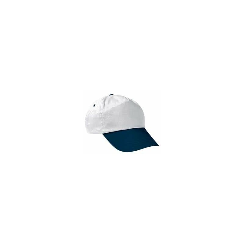 

Gorra ligera para publicidad Promotion | Blanco/Azul Marino - Adulto - Valento