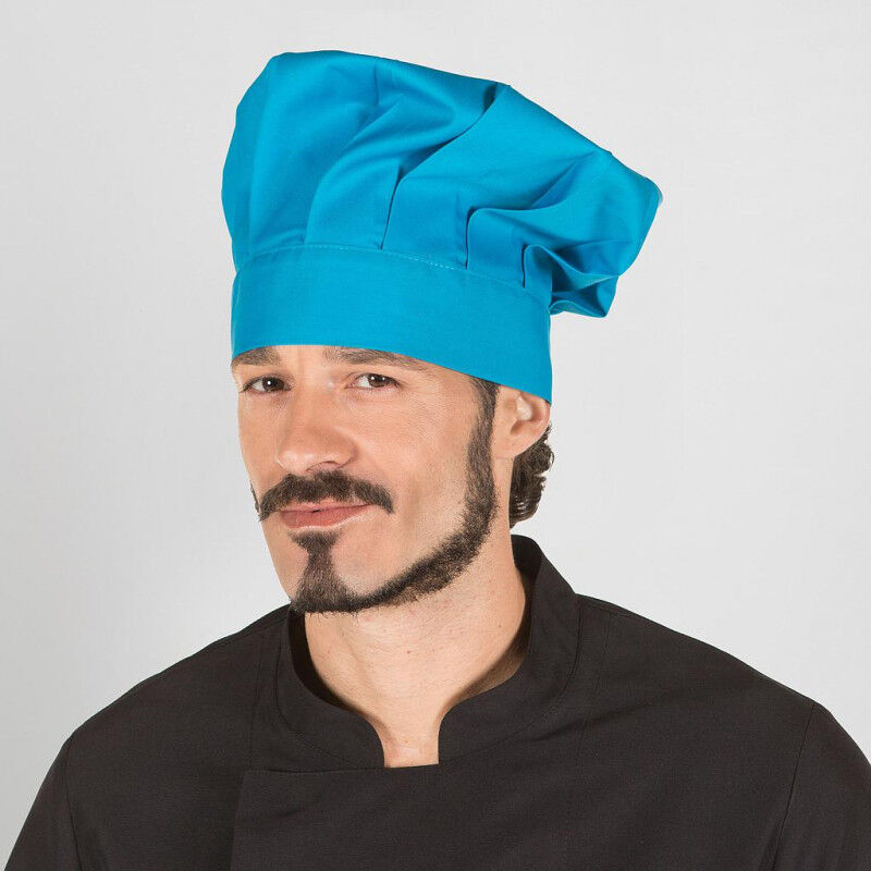 

Gorro de cocinero unisex tipo champiñón GARY'S colores | Turquesa