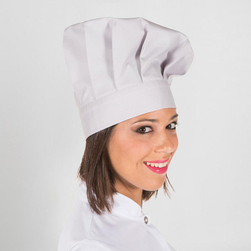 

Gorro de cocinero unisex tipo champiñón GARY'S colores | Gris Perla