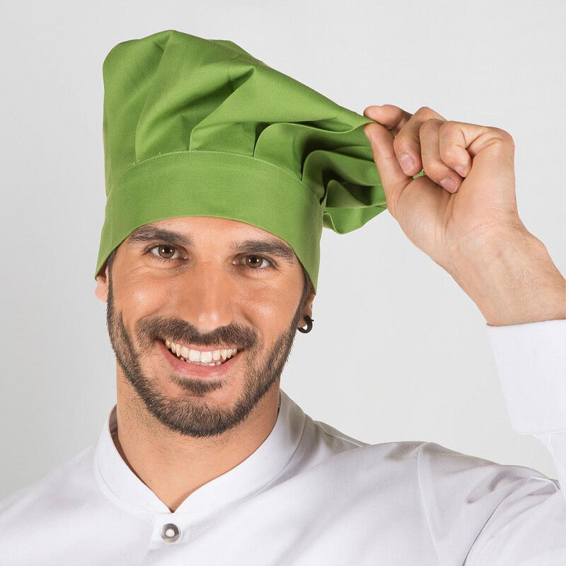 

Gorro de cocinero unisex tipo champiñón GARY'S colores | Verde Oliva
