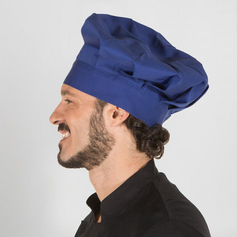 

Gorro de cocinero unisex tipo champiñón GARY'S colores | Azulina