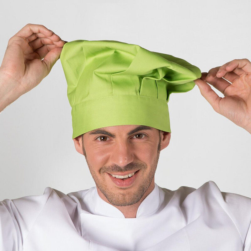 

Gorro de cocinero unisex tipo champiñón GARY'S colores | Pistacho