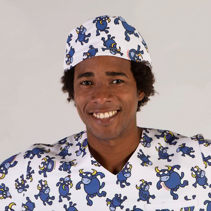 

Gorro de cirujano de microfibra con tiras ajustables KUKUXUMUSU | Kuku Toros