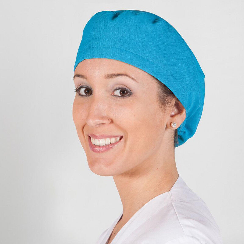 

Gorro sanitario en color liso con elástico ajustable GARY'S | Turquesa