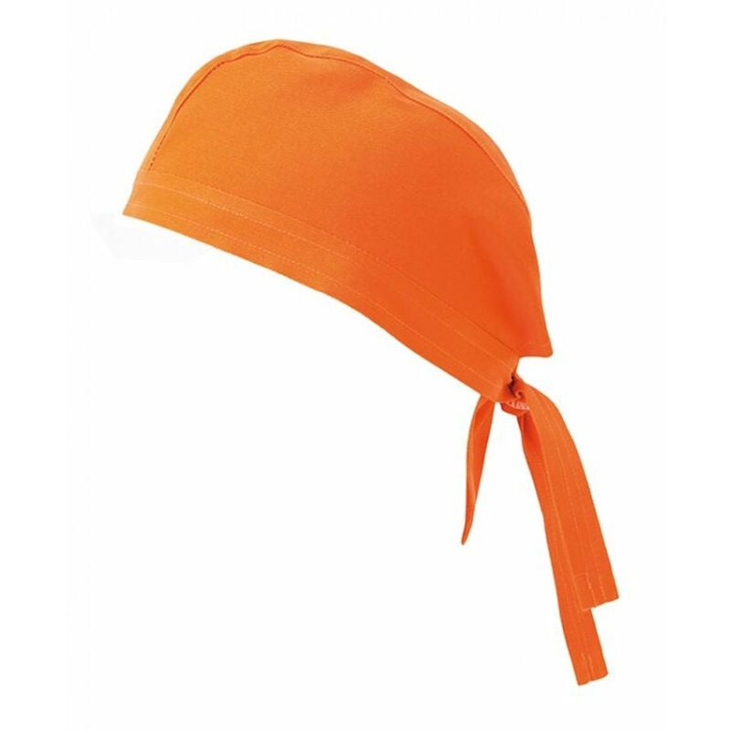 

GORRO CON TIRAS Naranja Flúor U