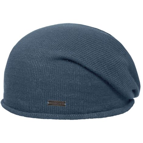 Gorro de cachemira azul oscuro para mujer Passigatti