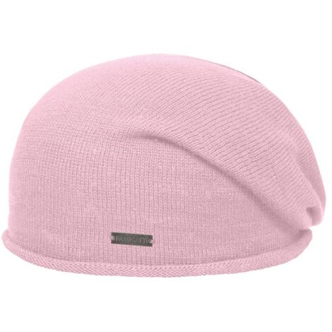 Gorro de cachemira rosa para mujer Passigatti