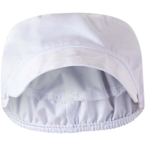 Gorro de cocina con visera y goma trasera VELILLA Serie 254002