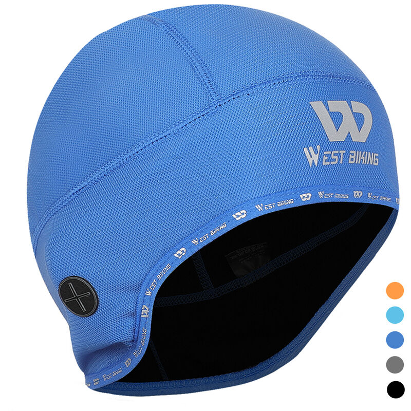 

West Biking - Gorro de lana para exteriores de invierno, gorro calido, gorro termico a prueba de viento con conector para auriculares para