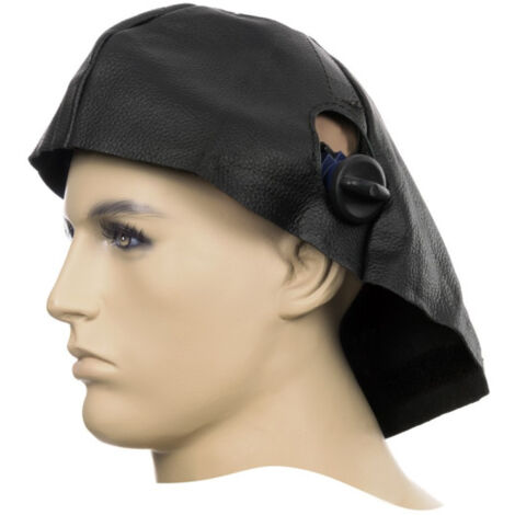 Gorro de protección para la cabeza en piel flor WELDAS