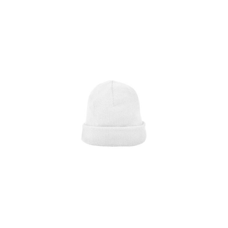 

Roly - Gorro de punto con doble vuelta (10 unds) GR90099055 | Blanco