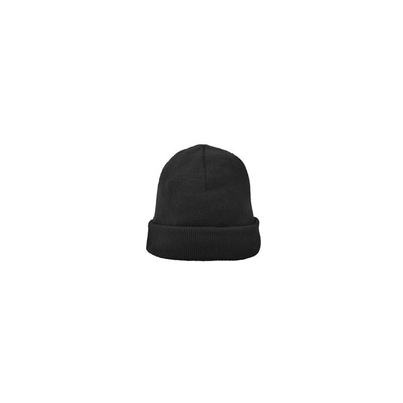 

Gorro de punto con doble vuelta (10 unds) GR90099055 | Negro