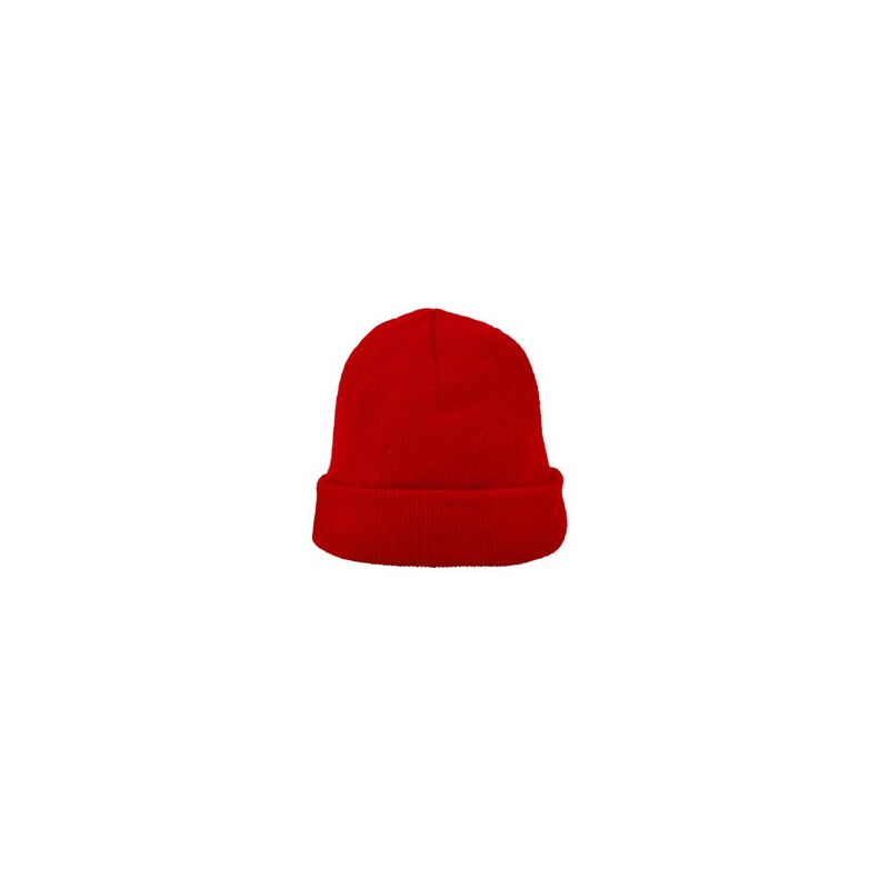 

Roly - Gorro de punto con doble vuelta (10 unds) GR90099055 | Rojo