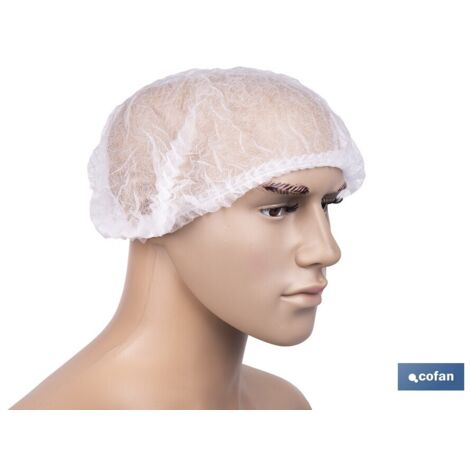 GORRO DESECHABLE ACORDEÓN DE PP 100 UDS.
