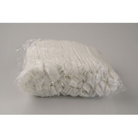 Gorro desechable blanco no tejido - 100 piezas