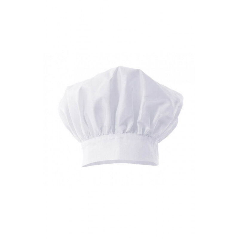 

Gorro francés de cocinero con frunce Serie 404001 | Blanco - Velilla