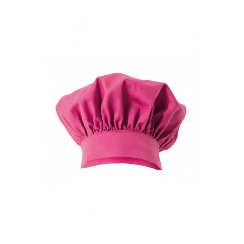 

Gorro francés de cocinero con frunce VELILLA Serie 404001 | Fucsia