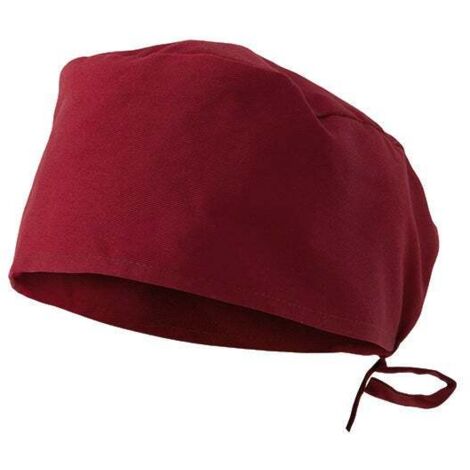 Gorro sanitario con tiras de ajuste y zona elástica VELILLA Serie 534001