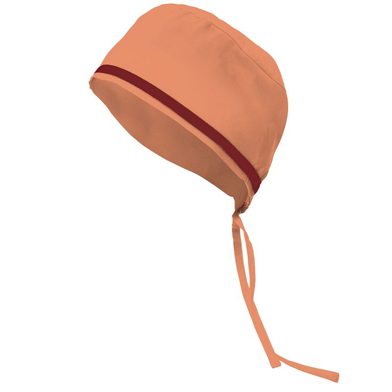 

GORRO SANITARIO CON VIVO DE CONTRASTE Naranja Claro U