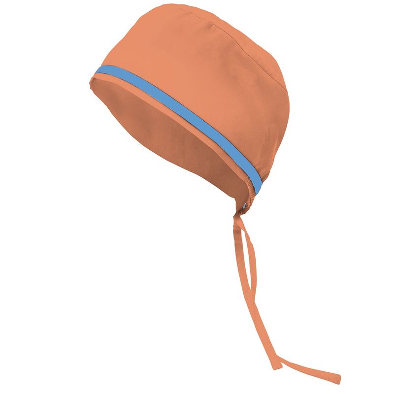 

GORRO SANITARIO CON VIVO DE CONTRASTE Naranja Claro U